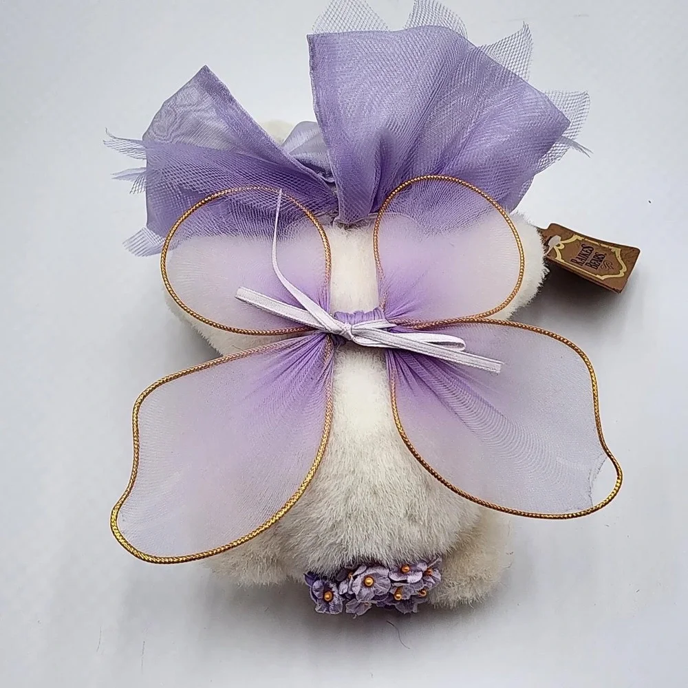 Robert Raikes Spring Flower Fairy Purple Limited Edition With Box Tags 10